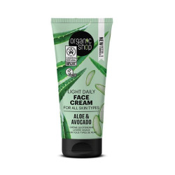 Light Daily Face Cream Aloe & Avocado, 50 ml