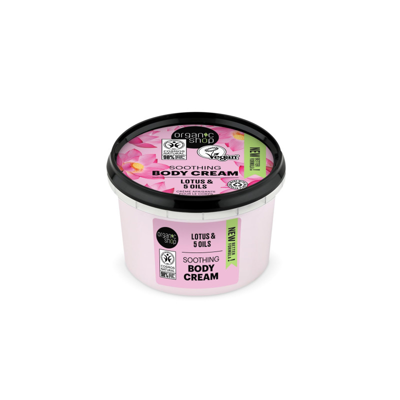 Indische Lotus Körpercreme – 250 Ml, Pflegende Bodylotion Mit Lotus-Duft