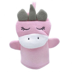 Ecarla Sponge glove for wet and dry washing for children