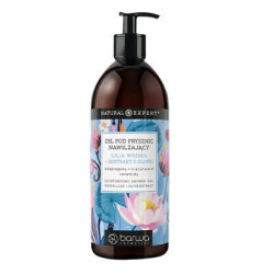 Moisturizing shower gel Water lily + olive extract NATURAL EXPERT 480 ml