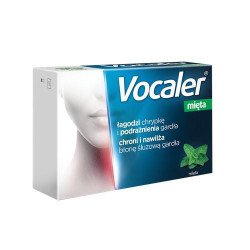 VOCALER mint - 12 lozenges