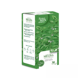 Healthy Benefits - ZiołoMix Simple Lemon Balm, herbal tea, 30 sachets