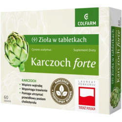 Artichoke forte 60 coated tablets, Herbs in tablets