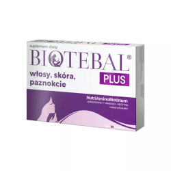 BIOTEBAL Plus Hair, skin, nails, 40 tabl.