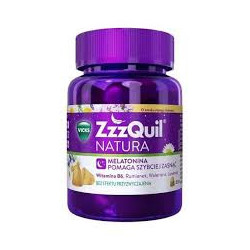 Vicks ZzzQuil Natura mango & banana, 30 jellies