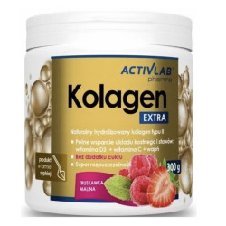 ACTIVLAB Collagen Extra raspberry - strawberry, powder, 300g