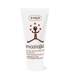 Ziaja children's tooth gel without fluoride, bubble cola flavor, 50ml