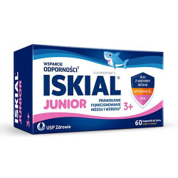 ISKIAL Junior, 60 chewable capsules