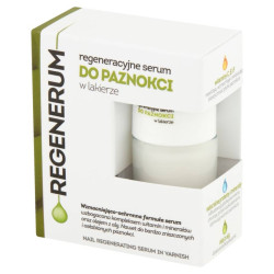 Regenerum Nail Polish Serum Strengthens Rebuilds Nail Plate Mechanical Damage - 8 ml