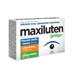 MAXILUTEN GINKGO+, 30 tablets