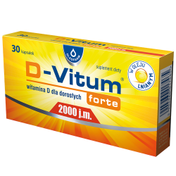 D-Vitum Forte 2000 IU, 30 capsules