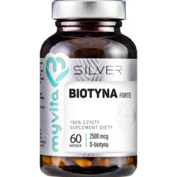 Myvita Silver Biotin 100% 2500 mcg 60 capsules