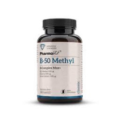 Pharmovit B-50 Methyl B-Complex Max+ 120 capsules