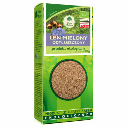 Flax seeds, ground, defatted, ECO (100 g)