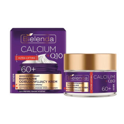 Bielenda Calcium + Q10 Ultra Lifting Radically Rebuilding Face Cream 60+ Day 50ml
