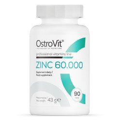 OstroVit Zinc 60 mg, 90 tablets