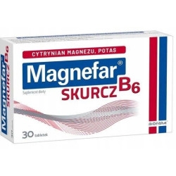 Magnefar B6 Cramp, 30 tabl.