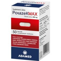 POTAZEK+ potassium chloride - 50 capsules