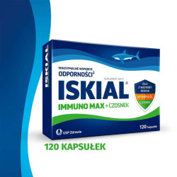 ISKIAL IMMUNO MAX +CZOSNEK 120 KAPS.