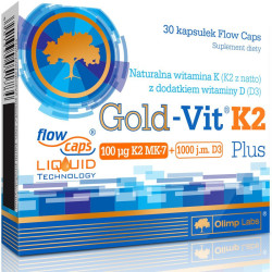 OLIMP WITAMINA K2MK7 GOLD-VIT K2 100UG 30  KAPS.