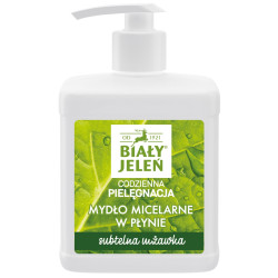BIALY JELEN MYDLO MICELARNE W PLYNIE 500ML SUBTELNA MZAWKA.