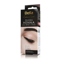 DELIA ZELOWA HENNA DO RZES I BRWI 1.0 CZARNY 30G