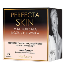 PERFECTA SKIN MALGORZATA KOZUCHOWSKA KREM DO TWARZY 50+ ZMARSZCZKI I UJEDRNIENIE 50ML.