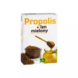 Propolis + ground flax - 48 capsules