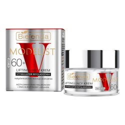 BIELENDA MODELIST 60+ KREM LIFTINGUJACY STMULATOR WYGLADZENIA 50ML.