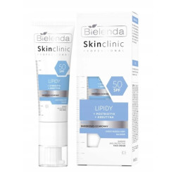 BIELENDA SKIN CLINIC LIPIDY KREM  DO TWARZY SPF50 BARIERO-OCHRONNY 40ML.