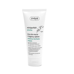 ZIAJA PASTA DO ZEBOW BEZ FLOURU ZIELONA HERNBATA MIETA DLA DZIECI I DOROSLYCH 100ML.