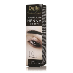 DELIA TRADYCYJNA HENNA DO BRWI 1.0 CZARNY .2ML.