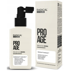 RADICAL HAIR CLINIC PRO AGE ODMLADZAJACA WCIERKA DO WLOSOW DOJRZALYCH 100ML.