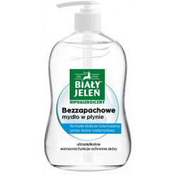 BIALY JELEN HIPOALERGICZNY BEZZAPACHOWE MYDLO W PLYNIE 5000ML.