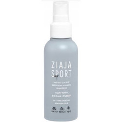 ZIAJA SPORT AQUA-TONIK DO TWARZY I CIALA AKTYWNE ORZEZWIENIE REMINERALIZUJE 120ML.