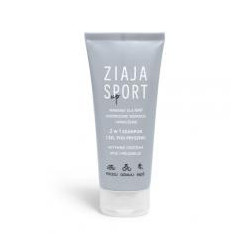 ZIAJA SPORT 2W1 SZAMPON I ZEL POD PRYSZNIC UNISEX MINERALY DLA NMF EXPRESOWE WSPARCIE I NAWILZENIE 200ML.
