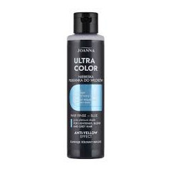 JOANNA ULTRA COLOR NIEBIESKA PLUKANKA DO WLOSOW ELIMINUJE ZOLTAWY REFLEKS 150ML.