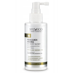 SYLVECO  DERMO REGULUJACA WCIERKA DO SKORY GLOWY NADMIERNY LOJOTOK 145ML.