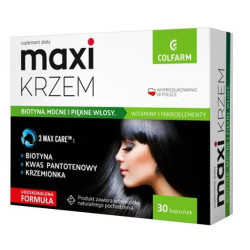 MAXI KRZEM 30 KAPSULEK.
