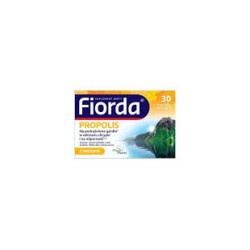 FIORDA PROPOLIS Z MIODEM PASTYLKI NA GARDLO 30 PASTYLEK.