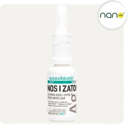 NANOBIOTIC NOS ZATOKI OCHRONA NOSA I ZATOK PRZED INFEKCJAMI 30ML.