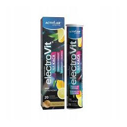 ACTIVLAB ELECTROVIT NA KACA 20 TABLETEK. SMAK CYTRYNOWY.