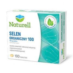 NATURELL SELEN ORGANICZNY 100 UG 100 TABLETEK.