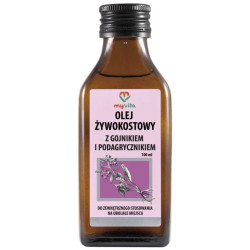 OLEJ ZYWOKOSTOWY Z GOJNIKIEM I PODAGRYCZNIKIEM 100ML DO ZEWNETRZNEGO STOSOWANIA.