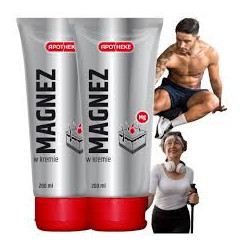 MAGNEZ W KREMIE WCHLANIANIE PRZEZ SKORE MG 200ML.