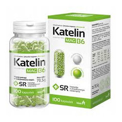 KATELIN MAG B6 MAGNEZ POTAS B6 100 KAPSULEK.