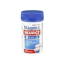 MAGNEZ SKURCZ +300MG POTASU 50 TABLETEK .