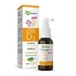 EKAMEDICA JUNIOR D3 W SPRAYU 30ML.