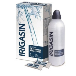 Irigasin Nose and Sinuses Cleansing set + Irrigator 12 sachets