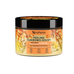 Nurisching sugar and salt body scrub, argan & flaxseed oil